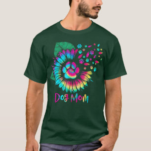 Camiseta Cachorro de Girassol Mamãe Cachorro Seco Cachorro 