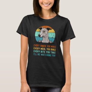 Camiseta Cachorro de Greyhound Italiano Cachorro De Cachorr