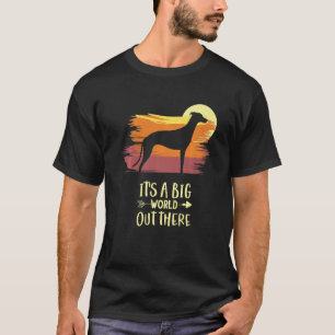 Camiseta Cachorro de Greyhound Windhound Raça 1