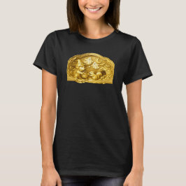 Camiseta Cachorro de Halloween Ajudando Esquilo a Levar Noz