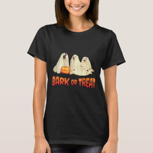 Camiseta Cachorro de Halloween Late ou Trate