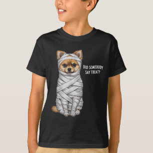 Camiseta Cachorro de Halloween Mamãe Pomerânia