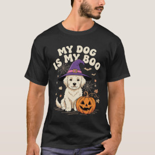 Camiseta Cachorro de Halloween Meu Cachorro É Meu Amor
