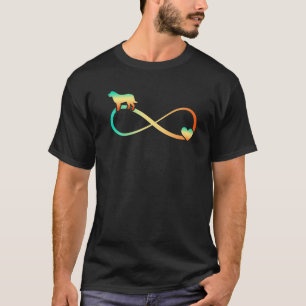 Camiseta Cachorro de Montanha Bernese Infinita Adorava Infi