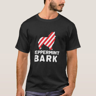 Camiseta Cachorro De Natal Bark De Peppermint Shetland Shee
