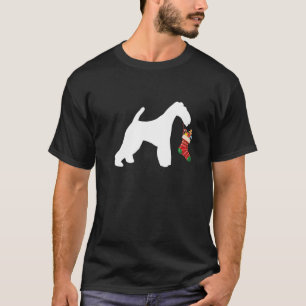 Camiseta Cachorro de Natal de Fio Fox Terrier
