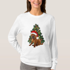 Camiseta Cachorro de Natal Shar Pei, Xmas Shar Pei