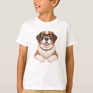 Camiseta Cachorro de Óculos
