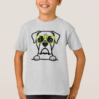 Camiseta Cachorro de Óculos