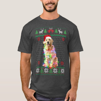 Camiseta Cachorro de ouro Cachorro Feio de Natal