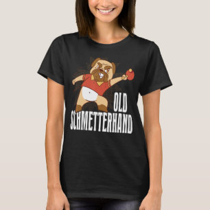 Camiseta Cachorro de Pingpong Schmetterhand - Tênis de mesa