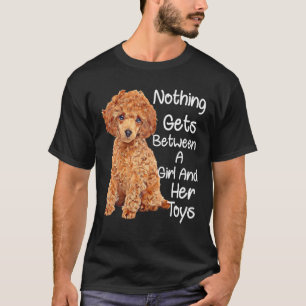 Camiseta Cachorro De Poodle De Brinquedo De Waffle Não Há
