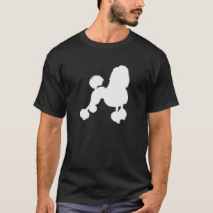 Camiseta Cachorro de Poodle Mãe Pai Pet Cute Puppy