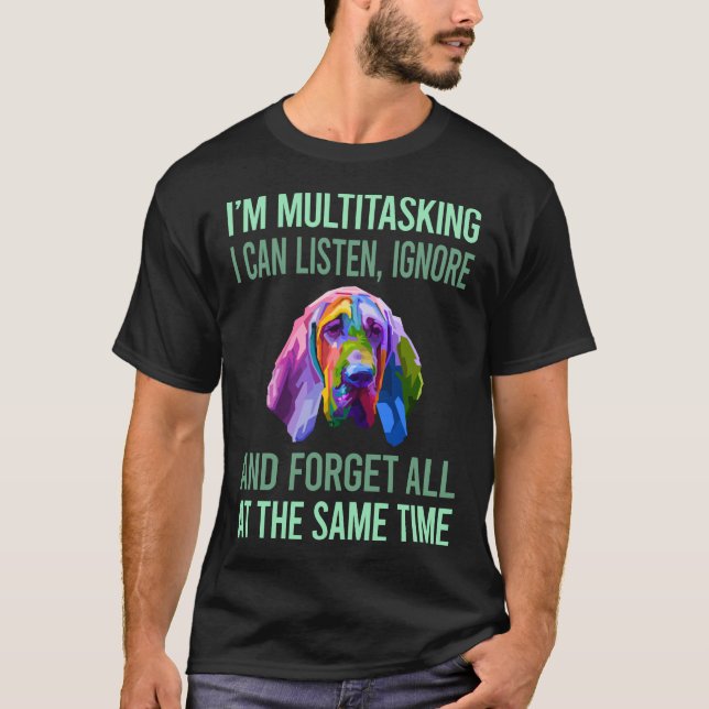 Camiseta Cachorro de Sangue Multitarefa 02 (Frente)