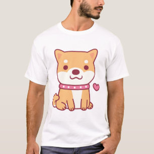 Camiseta Cachorro de Shiba Inu