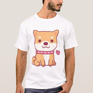 Camiseta Cachorro de Shiba Inu