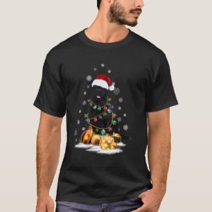 Camiseta Cachorro De Terra Nova Luz Feia Para O Natal