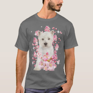 Camiseta Cachorro de Westin Cachorro Japonês Blossom Sakura