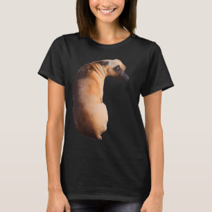 Camiseta cachorro deprimido