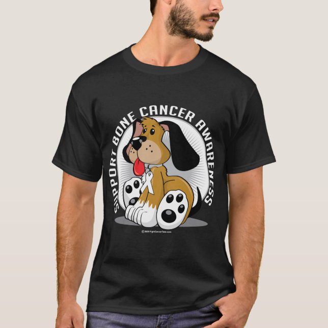 Camiseta Cachorro do Cancer ósseo (Frente)