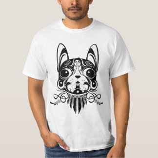 Camiseta cachorro-do-cão-de-moda-do-pirilo