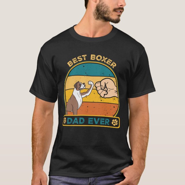 Camiseta Cachorro do melhor Pai in a box (Frente)