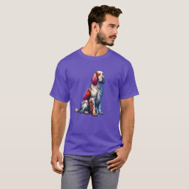 Camiseta Cachorro do Setter Inglês
