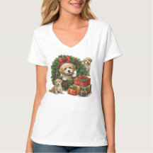 Cachorro do Tempo de Natal