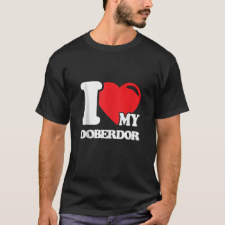 Camiseta Cachorro Doberdor Cachorro Cachorro Mestiço Impres