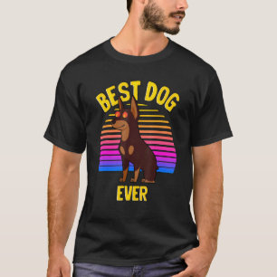 Camiseta Cachorro Doberman Cachorrinho Fofinho Melhor
