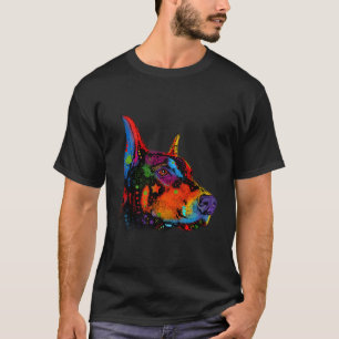 Camiseta Cachorro Doberman Para Uma Mãe Doberman