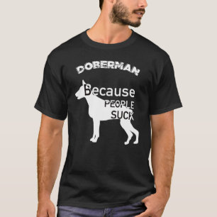 Camiseta Cachorro dobermann amor poder animal