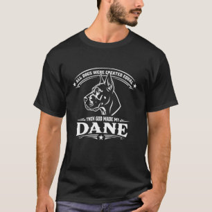 Camiseta Cachorro Dogue Alemão Engraçado