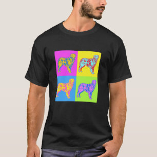 Camiseta Cachorro Dourado Retriever Pop Art Estilo Vitorian