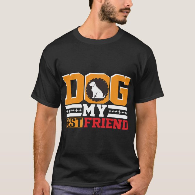 Camiseta Cachorro é Meu Melhor Amigo (Frente)