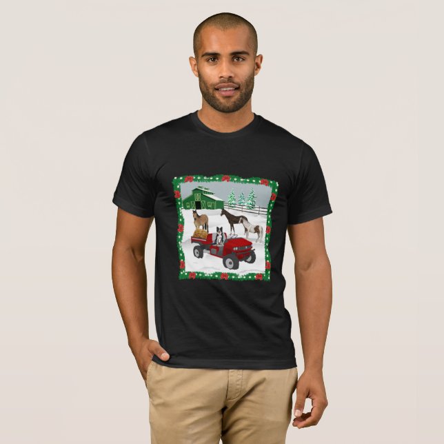 Camiseta Cachorro e Pano Vermelho, Fazenda Ocidental, Ranhu (Frente Completa)