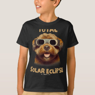 Camiseta Cachorro Eclipse Vestindo Gamas Eclipse Solares