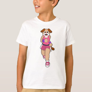 Camiseta Cachorro em Corrente