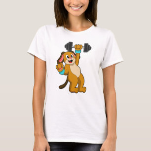 Camiseta Cachorro em Fortaleza com Dumbbell