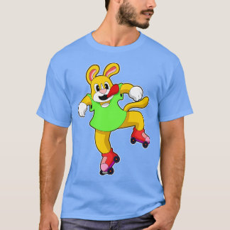 Camiseta Cachorro em Linha com Skates em Linha