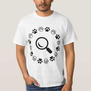 Camiseta Cachorro, encontrar pufe