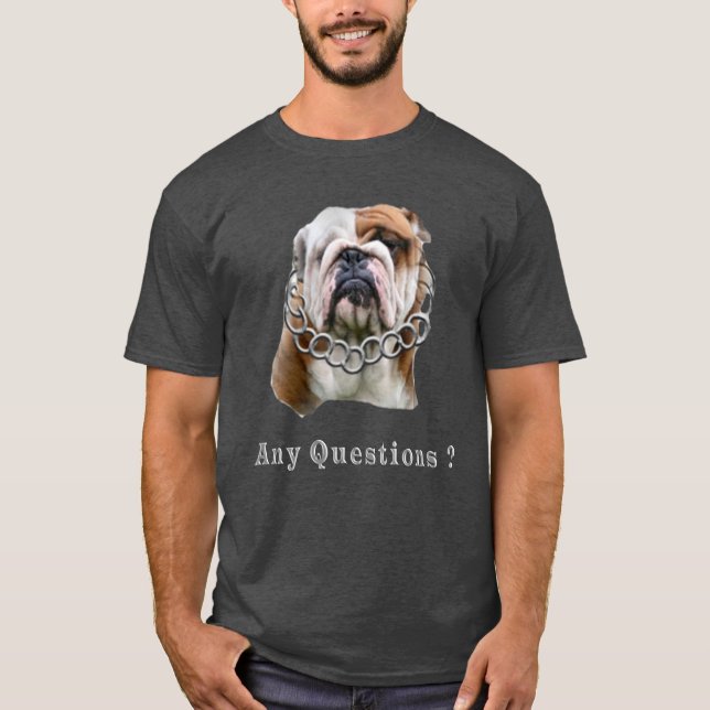 Camiseta Cachorro Engraçado (Frente)