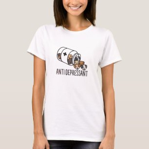 Camiseta Cachorro Engraçado Abençoa Zen Chihuahua Cachorro