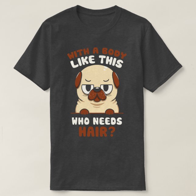 Camiseta Cachorro Engraçado Baleado por Tobe Fonseca (Frente do Design)