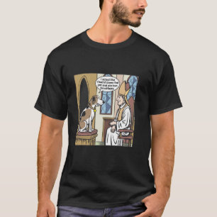Camiseta Cachorro Engraçado Cachorro Confessional Memória C