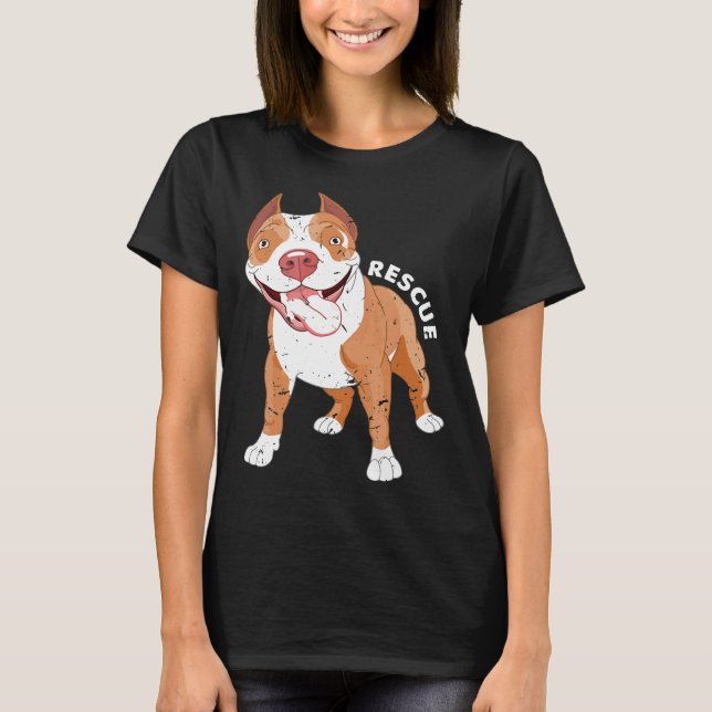 Camiseta Cachorro Engraçado Cachorro-Mãozinho Cachorro Adot (Frente)
