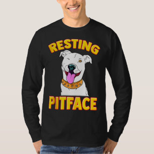 Camiseta Cachorro Engraçado Carinha De Descanso Para Homens