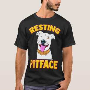 Camiseta Cachorro Engraçado Carinha De Descanso Para Homens