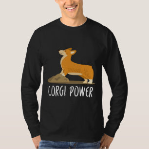 Camiseta Cachorro Engraçado Corgi Amp