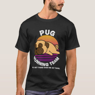 Camiseta Cachorro Engraçado Correndo Equipe Homens Doidos M